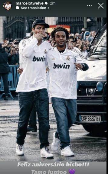 华体会体育-兄弟！选择C罗40岁生日第二天退役 马塞洛有用意！